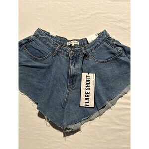 Almost Famous Flare Jean Shorts - Size 11 - NWT